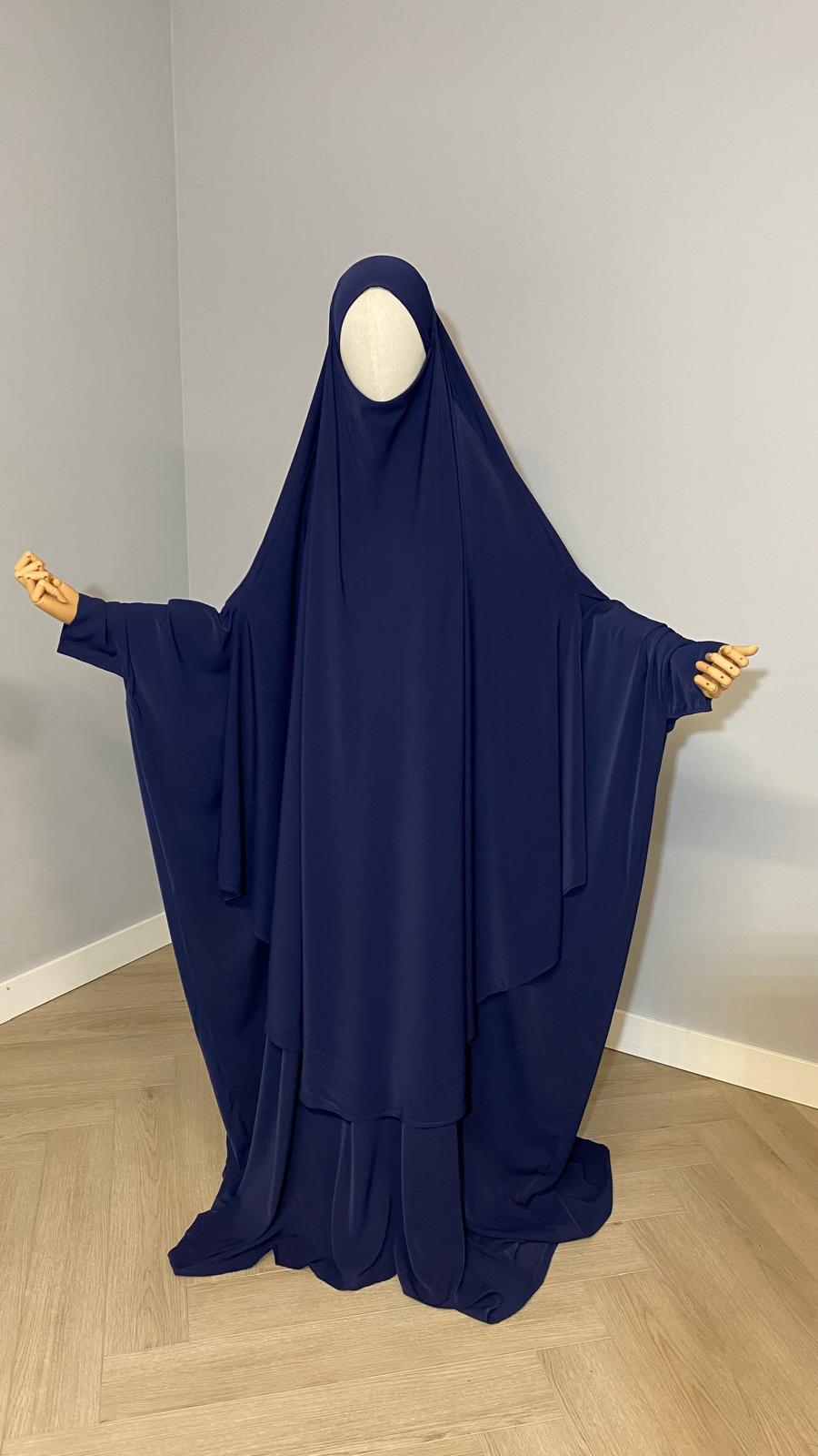 Khimar dark blue